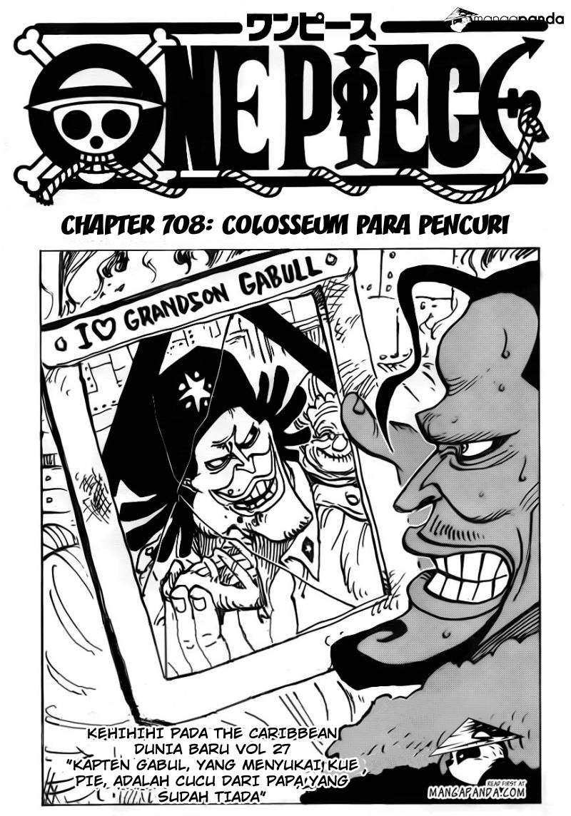 One Piece Chapter 708