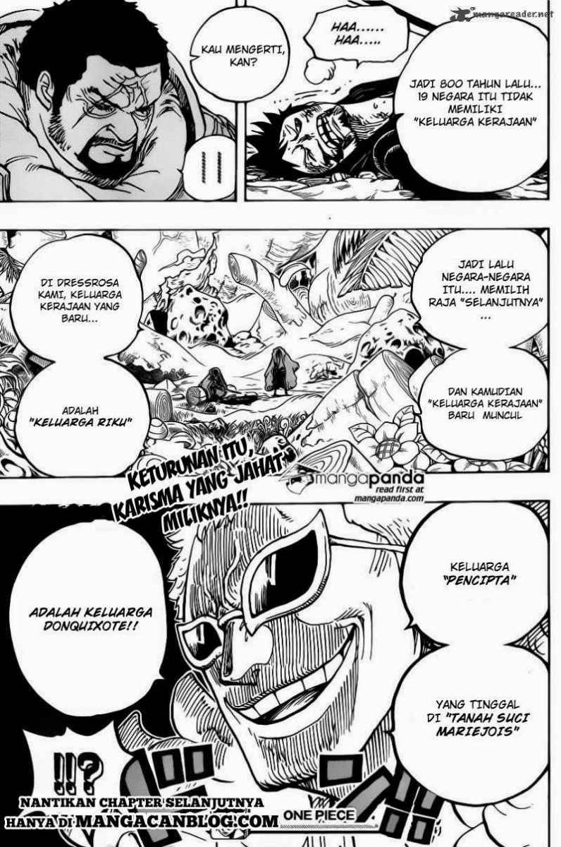 One Piece Chapter 722