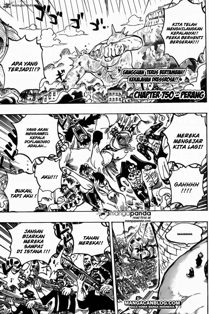 One Piece Chapter 750