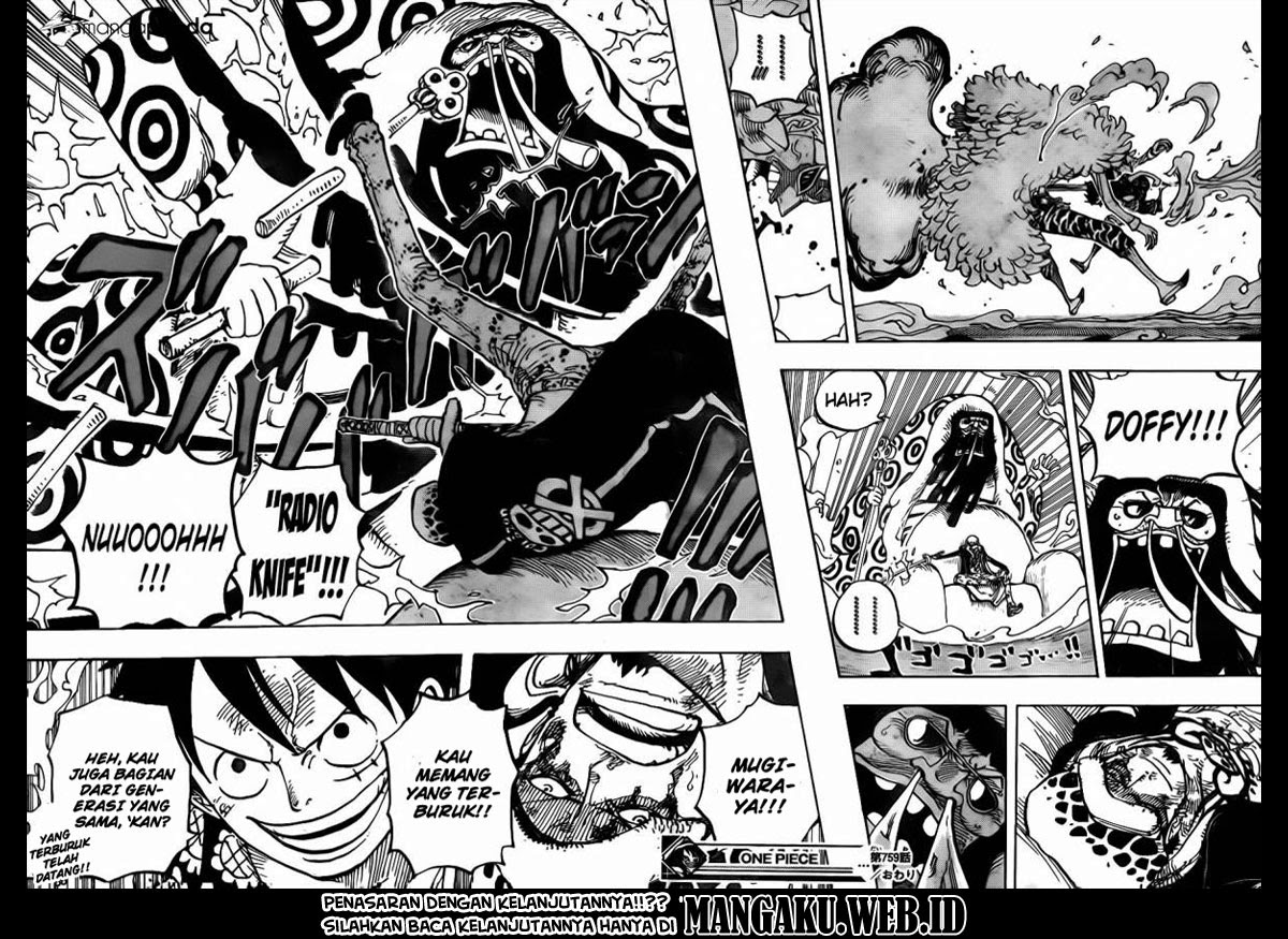 One Piece Chapter 759