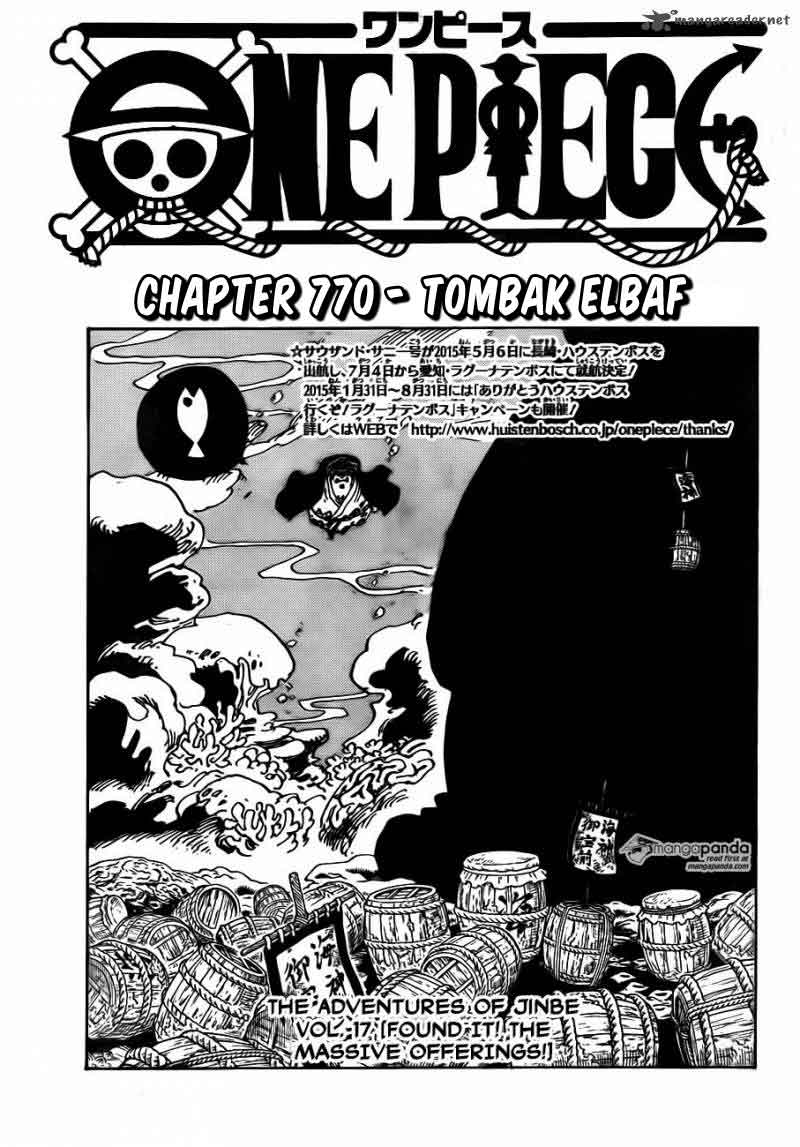 One Piece Chapter 770