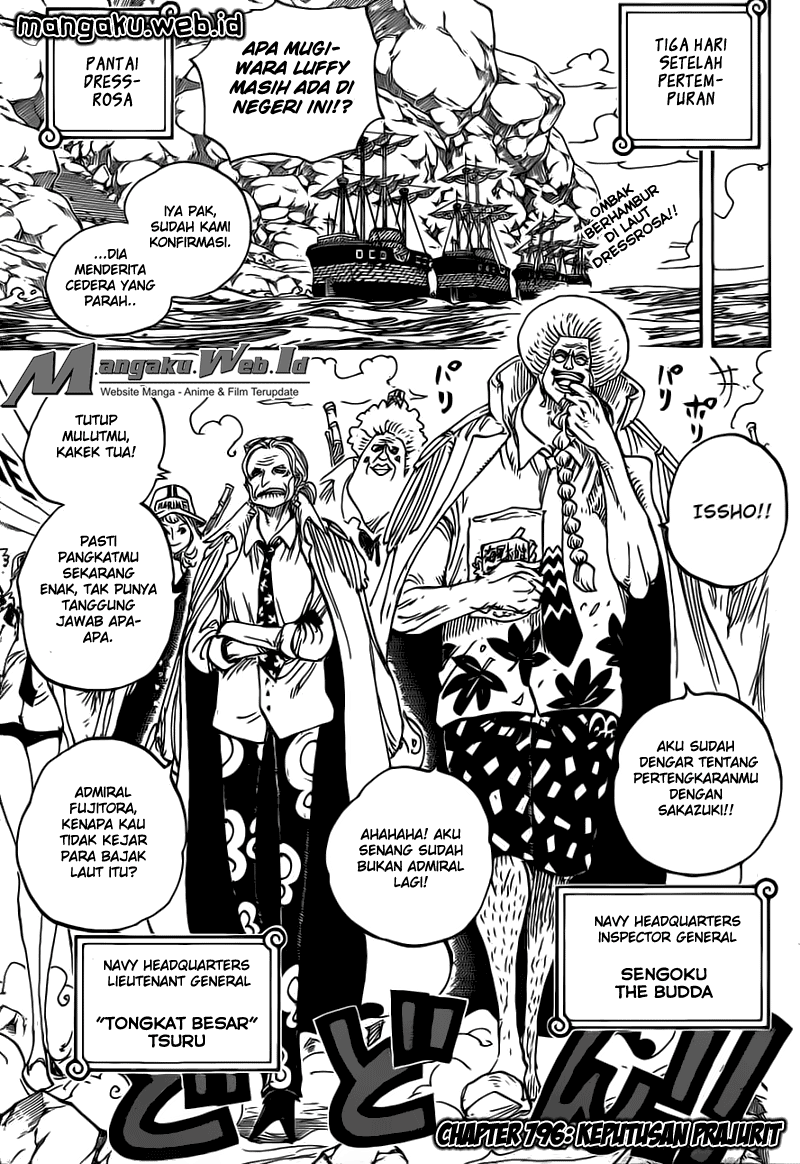 One Piece Chapter 796