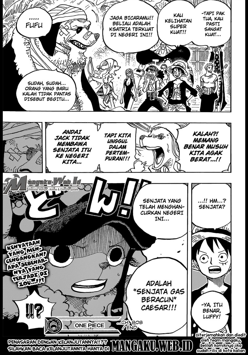 One Piece Chapter 808