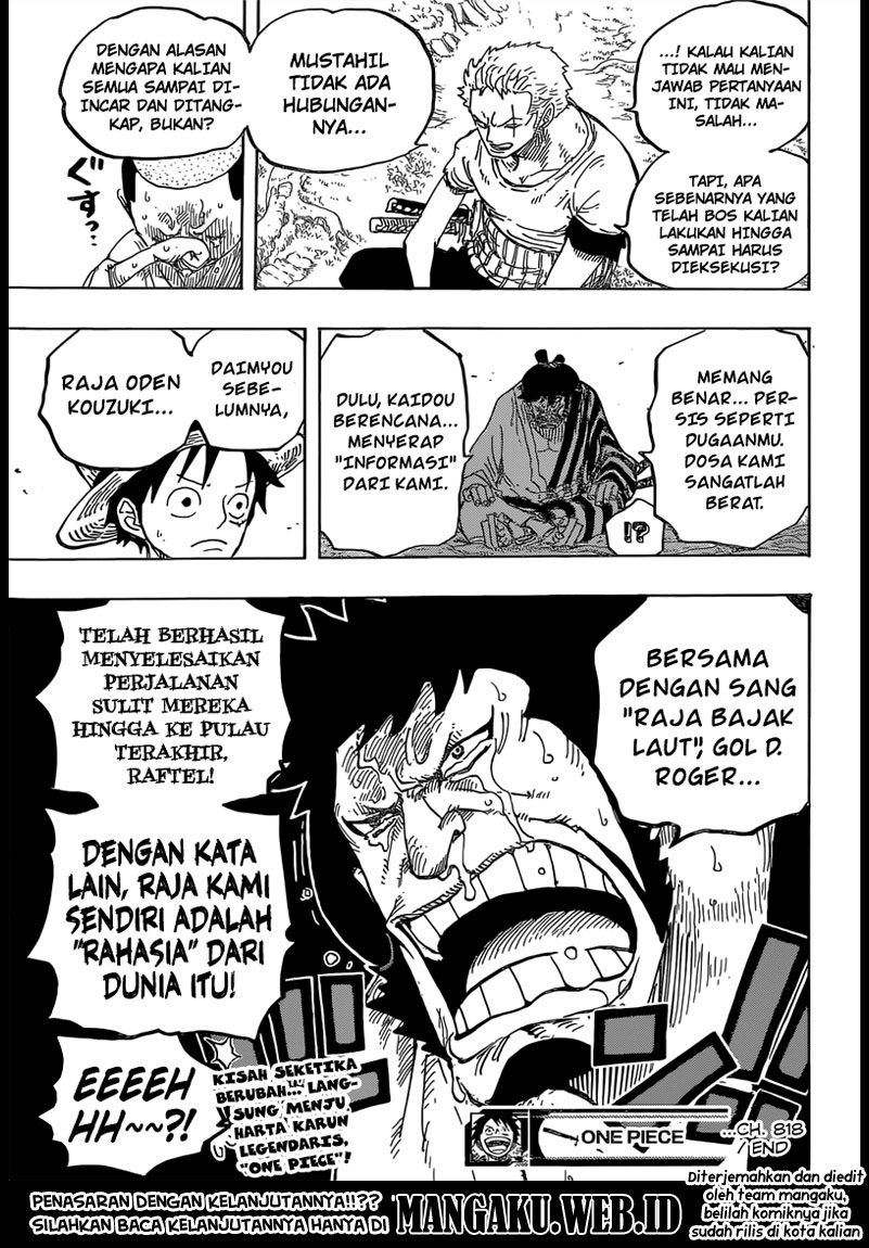 One Piece Chapter 818