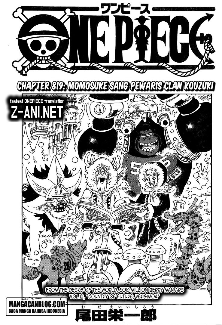 One Piece Chapter 819