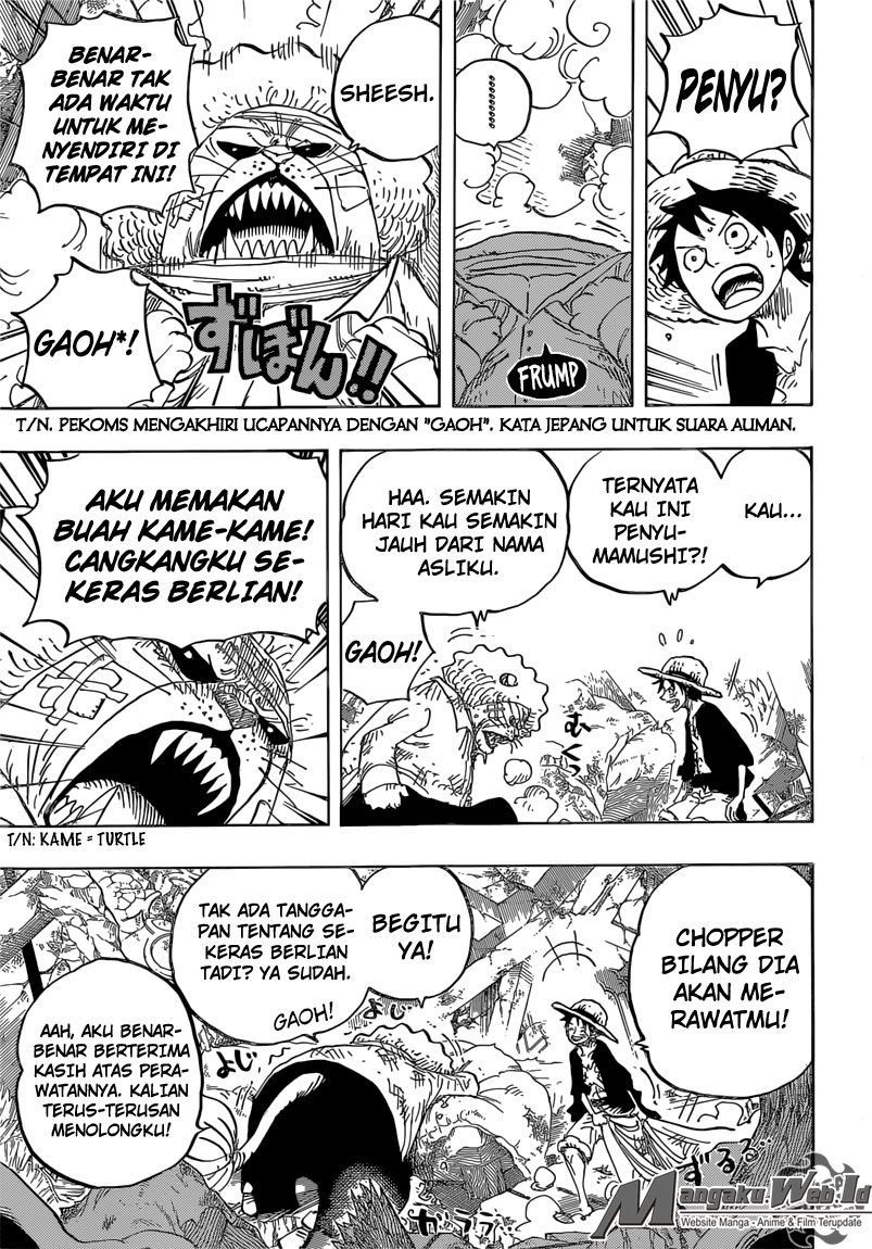 One Piece Chapter 822