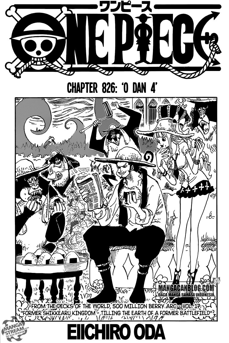 One Piece Chapter 826