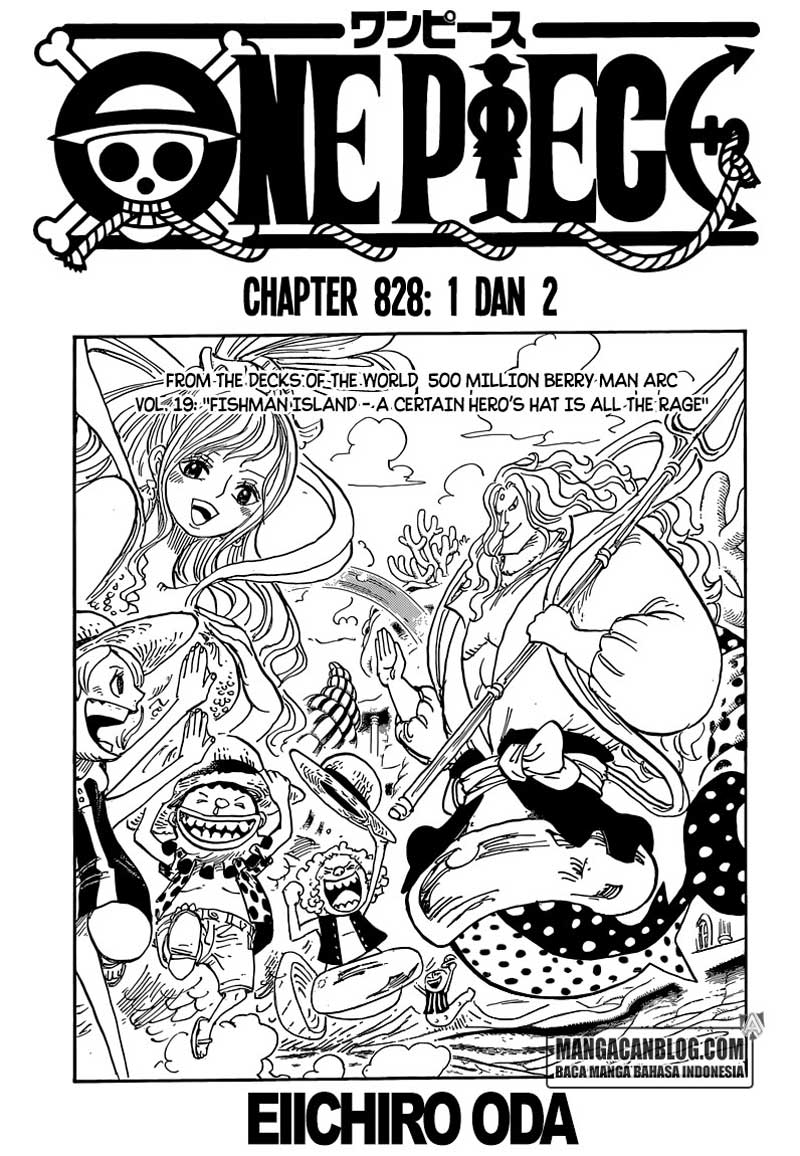 One Piece Chapter 828