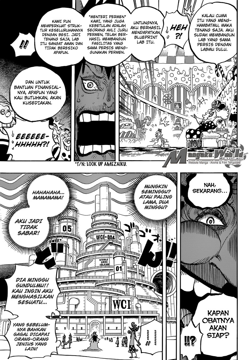 One Piece Chapter 834