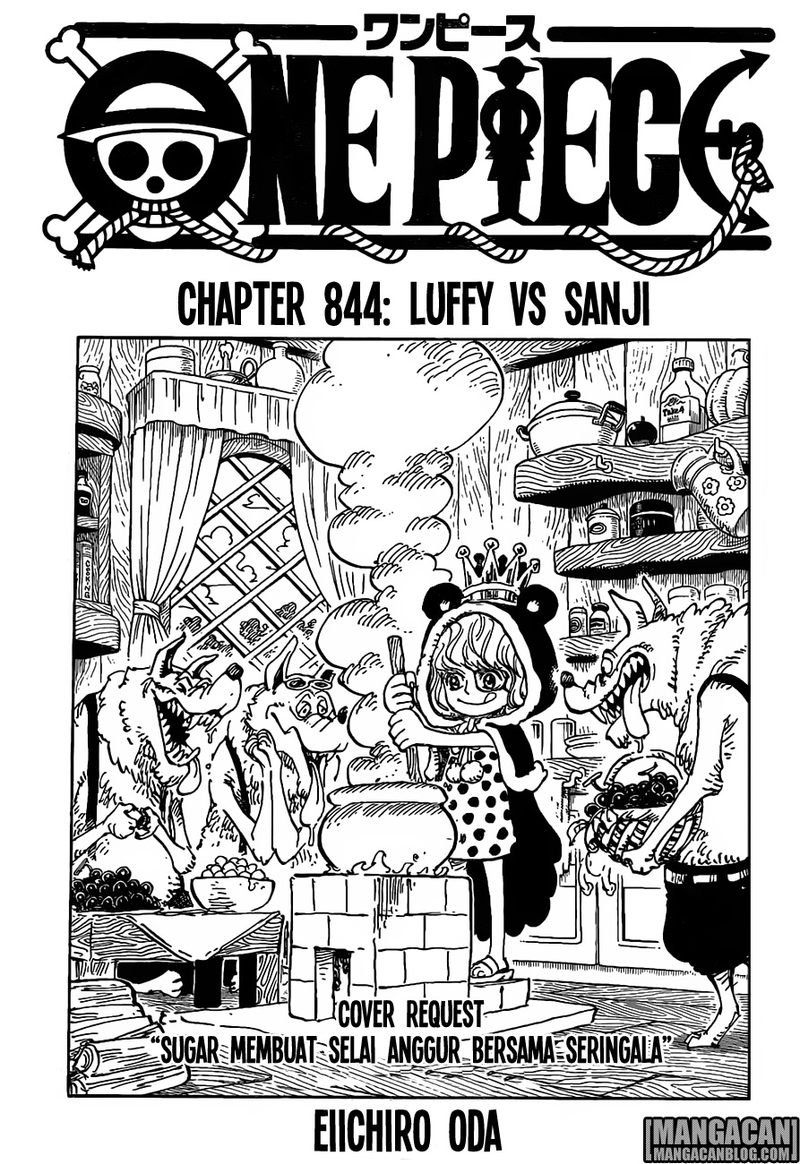 One Piece Chapter 844