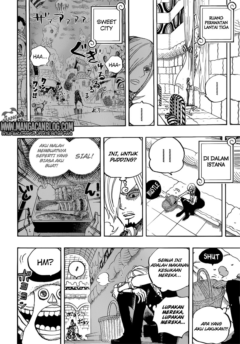 One Piece Chapter 854