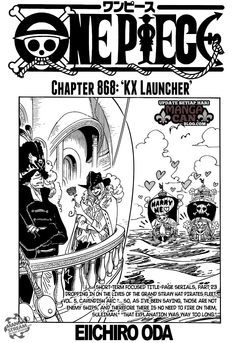 One Piece Chapter 868