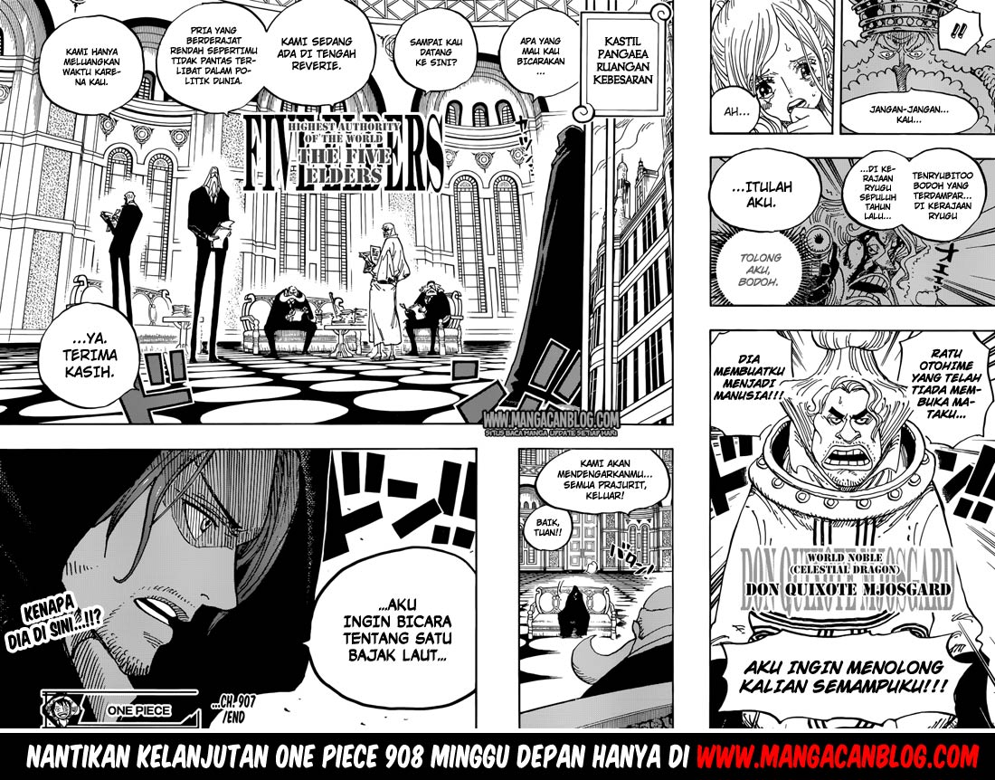 One Piece Chapter 907