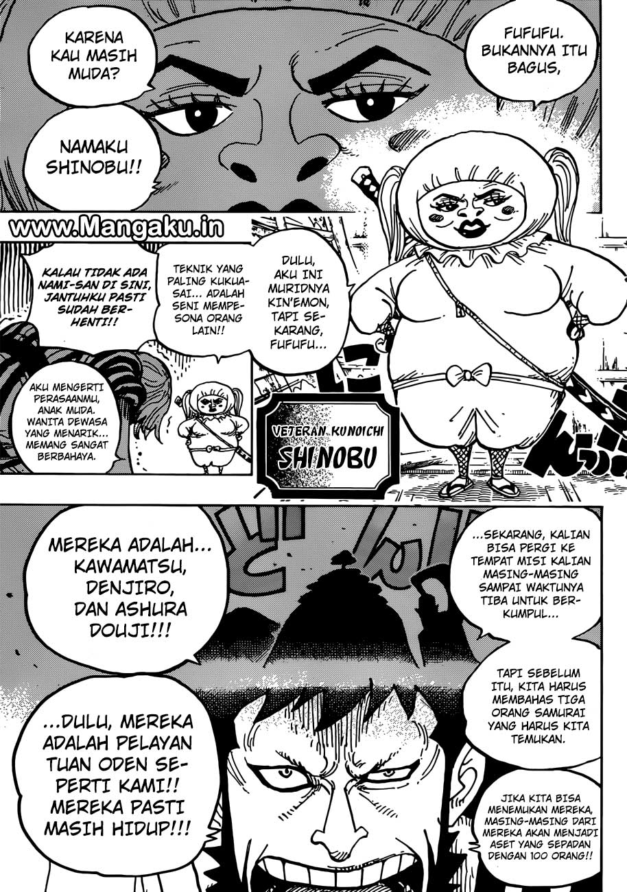 One Piece Chapter 921