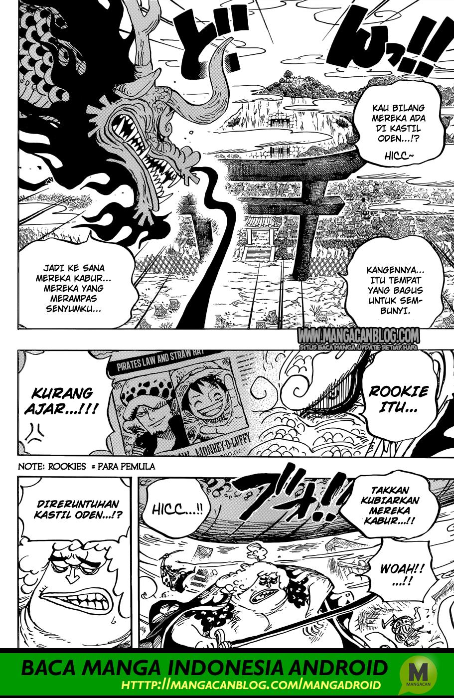 One Piece Chapter 922