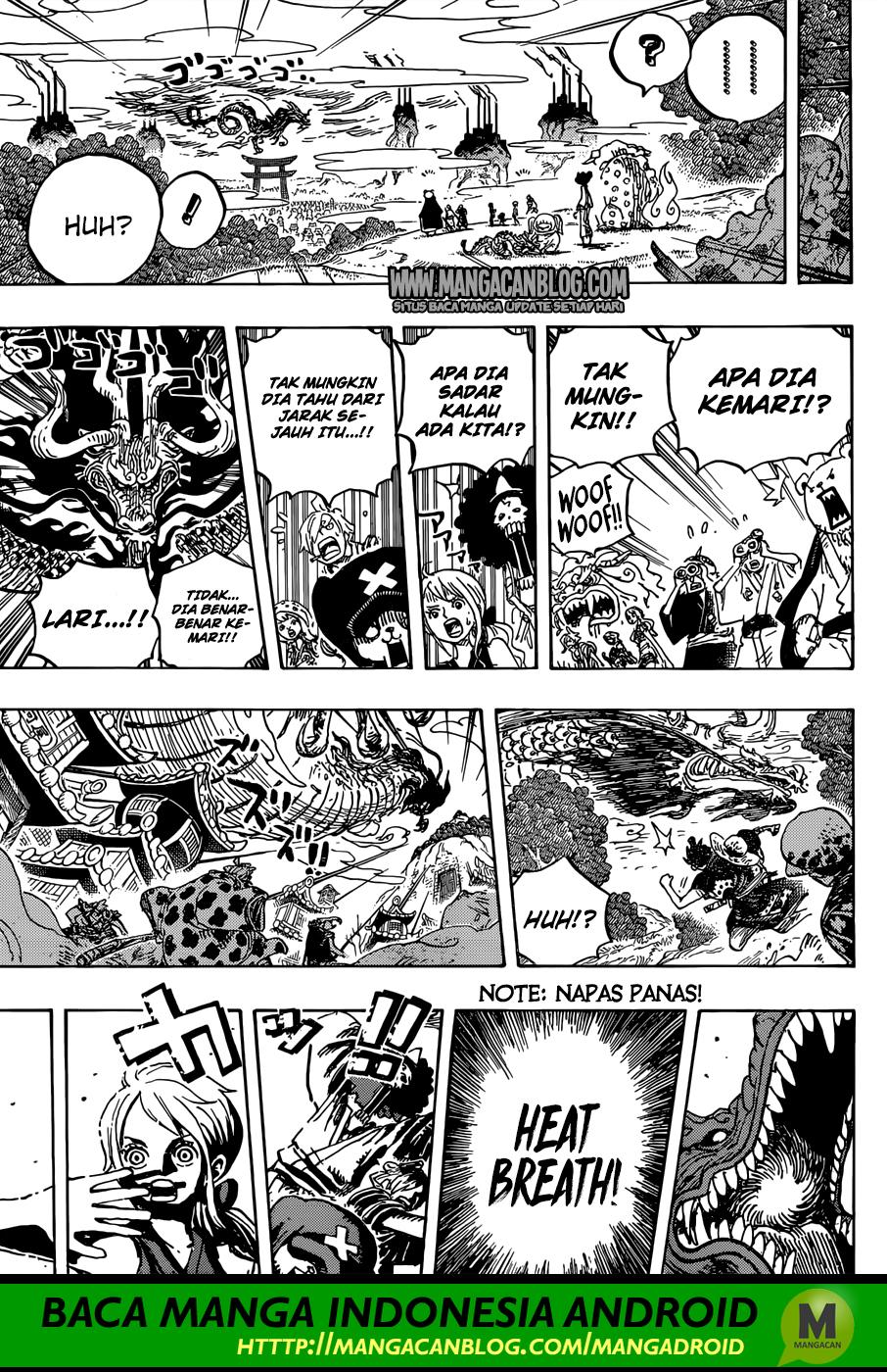 One Piece Chapter 922