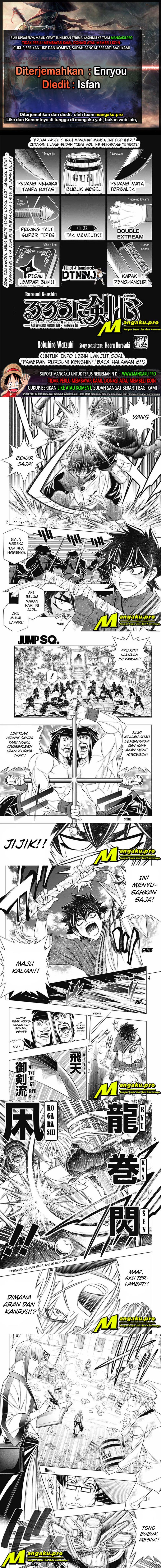 Rurouni Kenshin: Meiji Kenkaku Romantan: Hokkaidou Hen Chapter 32