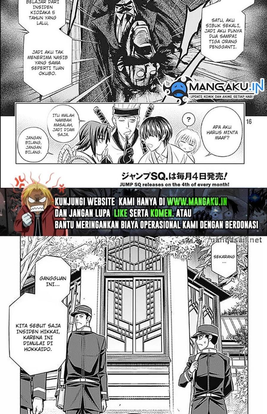 Rurouni Kenshin: Meiji Kenkaku Romantan: Hokkaidou Hen Chapter 49.2