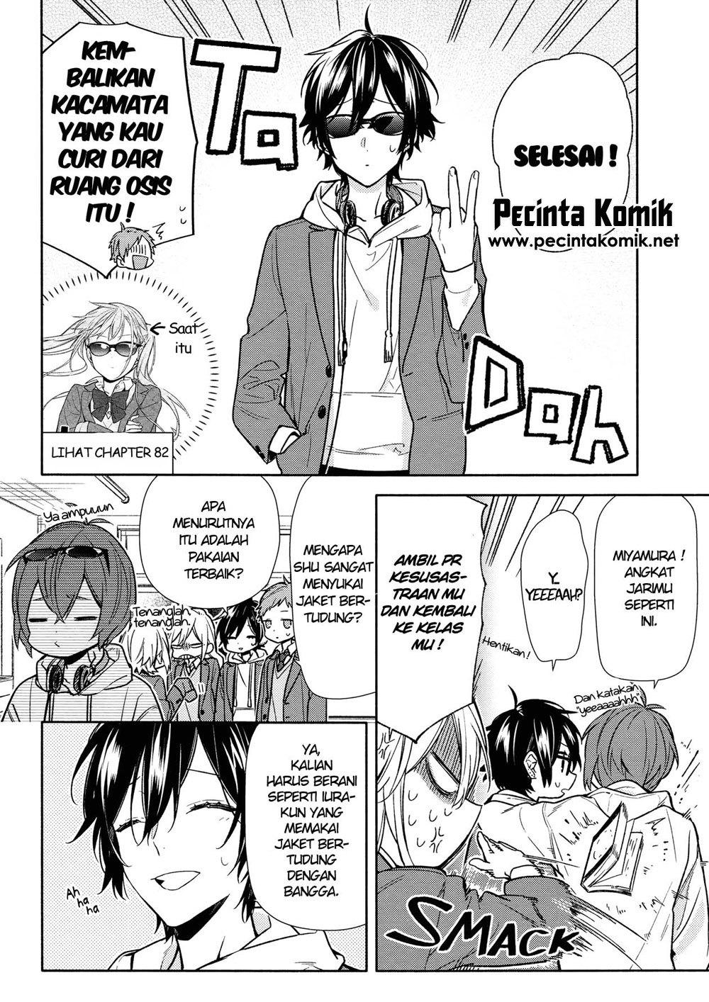 Horimiya Chapter 100