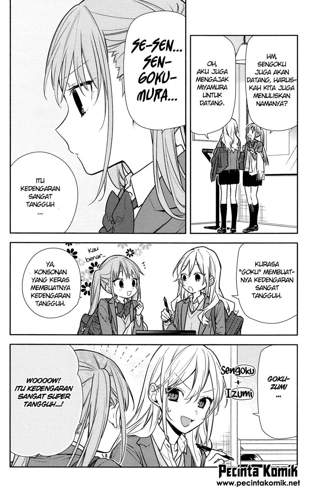 Horimiya Chapter 102