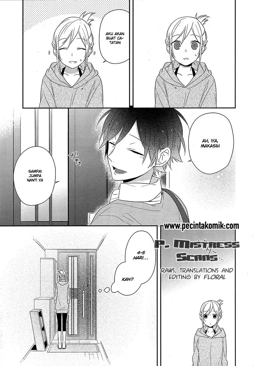 Horimiya Chapter 34