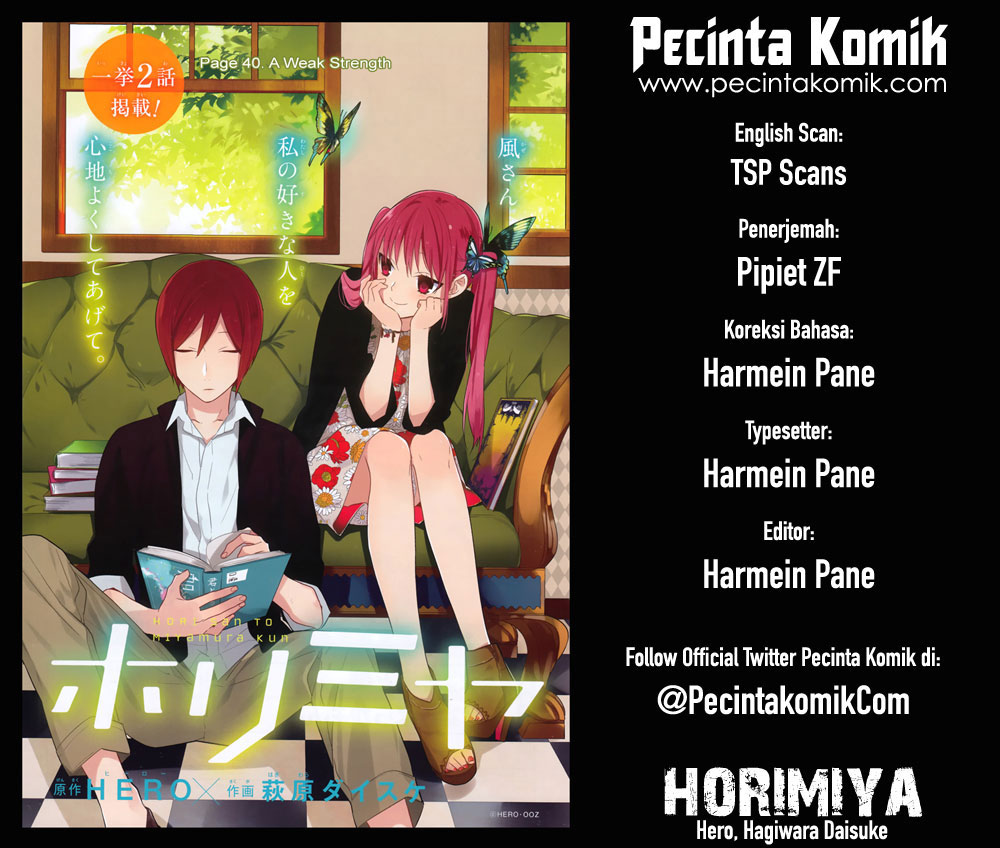 Horimiya Chapter 40