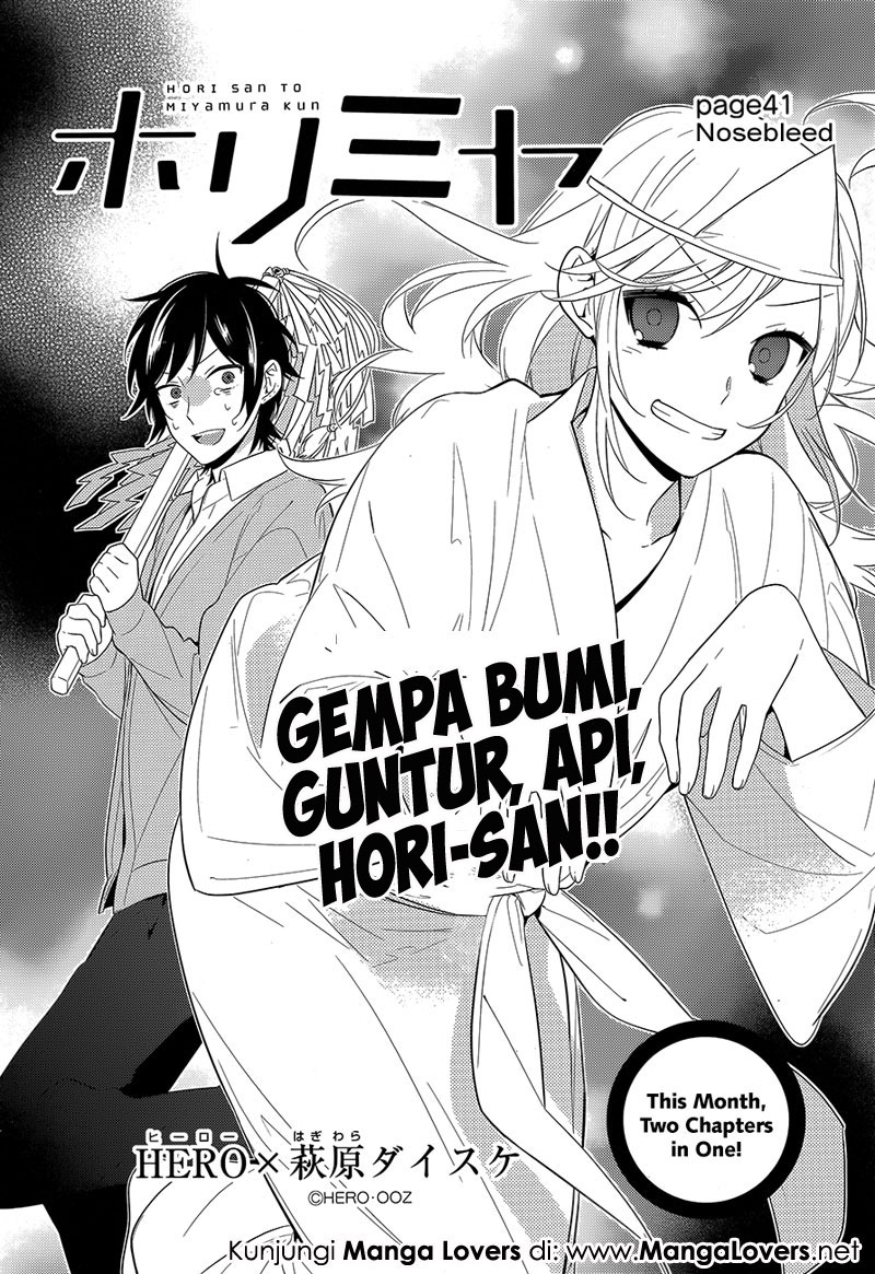 Horimiya Chapter 41