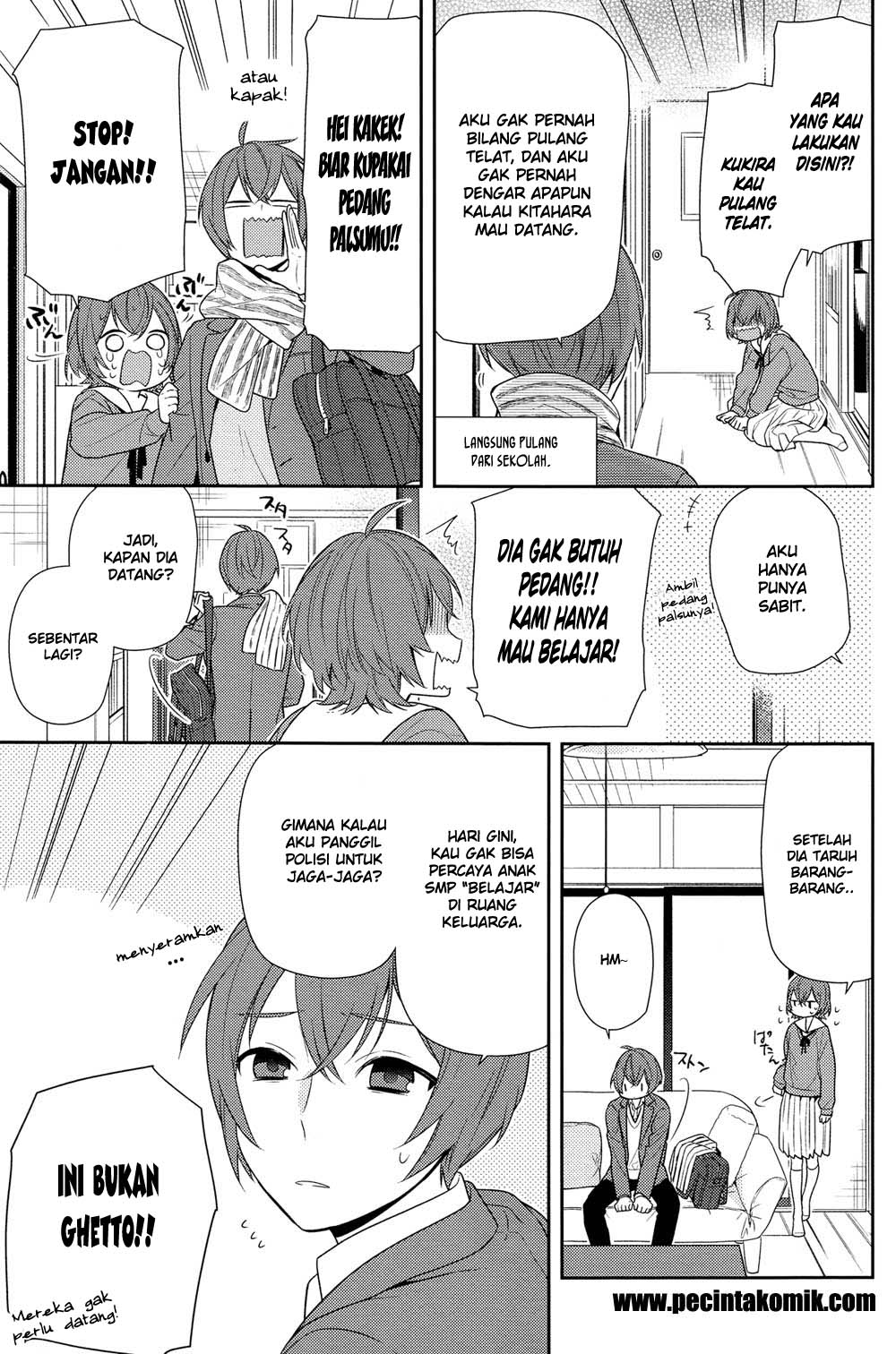 Horimiya Chapter 76