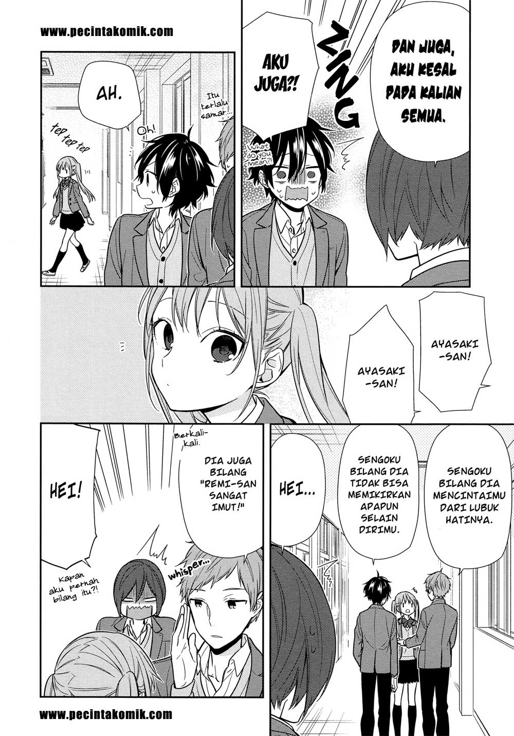 Horimiya Chapter 85