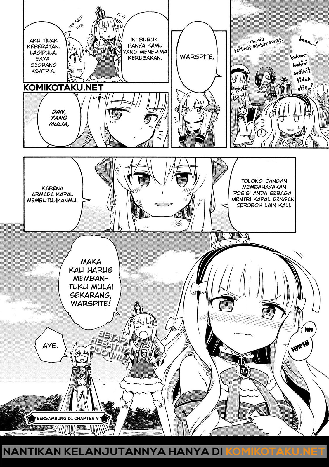 Azur Lane: Queens Orders Chapter 08