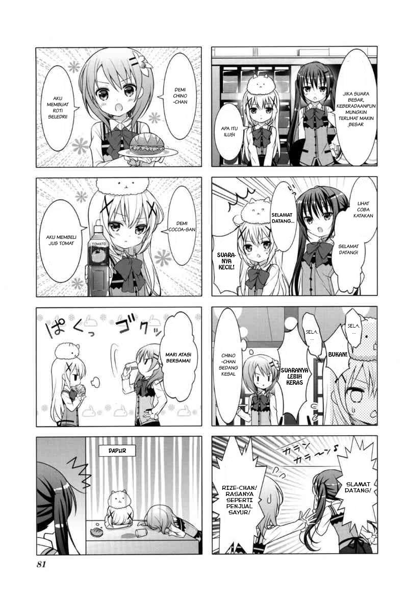 Gochuumon wa Usagi desu ka? Chapter 9