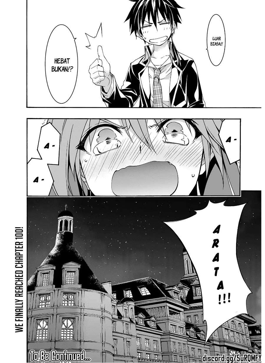 Trinity Seven Chapter 100