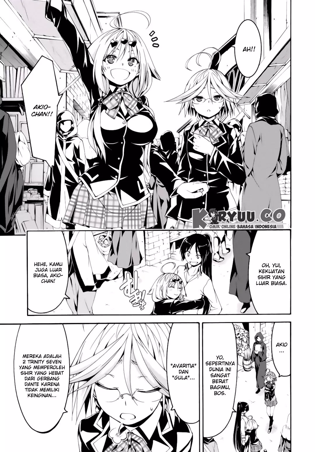 Trinity Seven Chapter 73