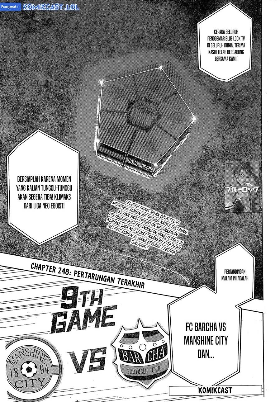 Blue Lock Chapter 248