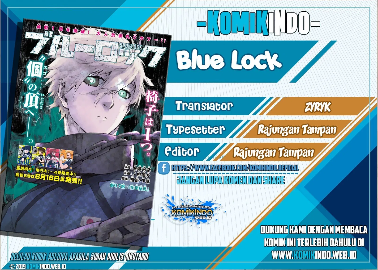 Blue Lock Chapter 3