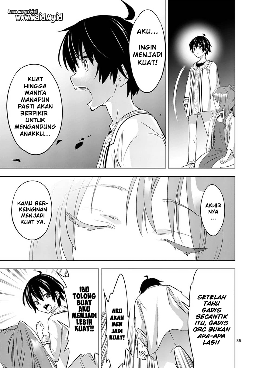 Shijou Saikyou Orc-san no Tanoshii Tanetsuke Harem Zukuri Chapter 01