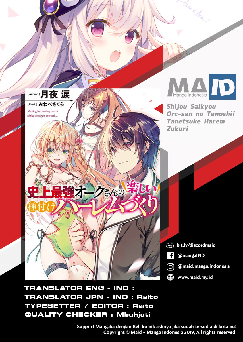 Shijou Saikyou Orc-san no Tanoshii Tanetsuke Harem Zukuri Chapter 02