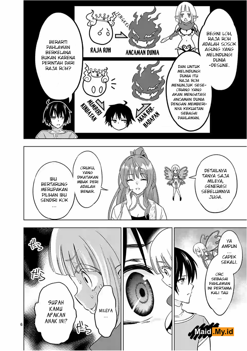 Shijou Saikyou Orc-san no Tanoshii Tanetsuke Harem Zukuri Chapter 07