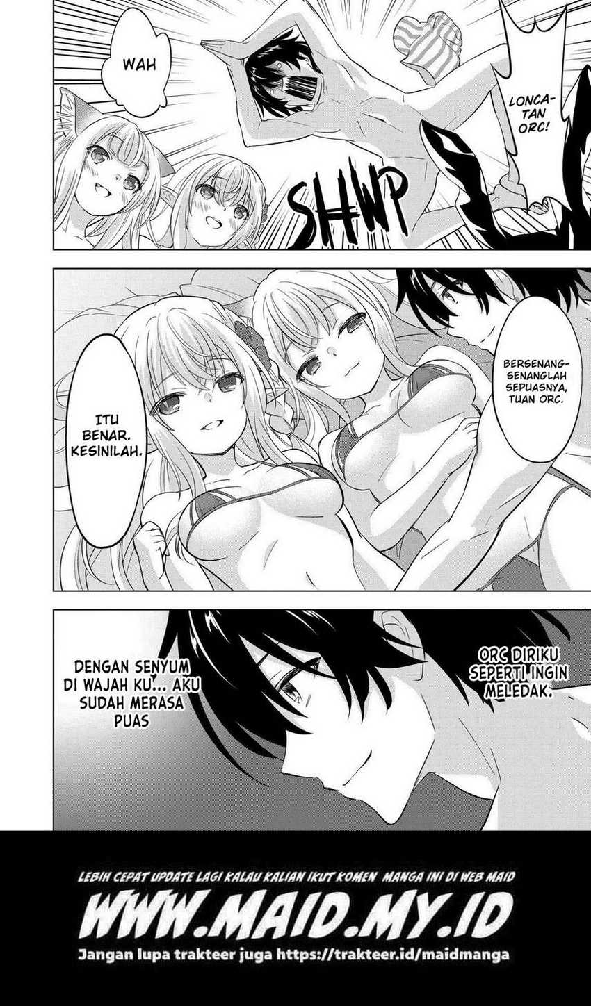 Shijou Saikyou Orc-san no Tanoshii Tanetsuke Harem Zukuri Chapter 104