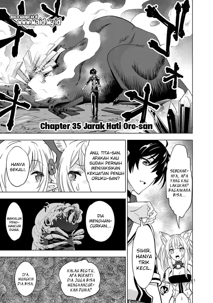 Shijou Saikyou Orc-san no Tanoshii Tanetsuke Harem Zukuri Chapter 35