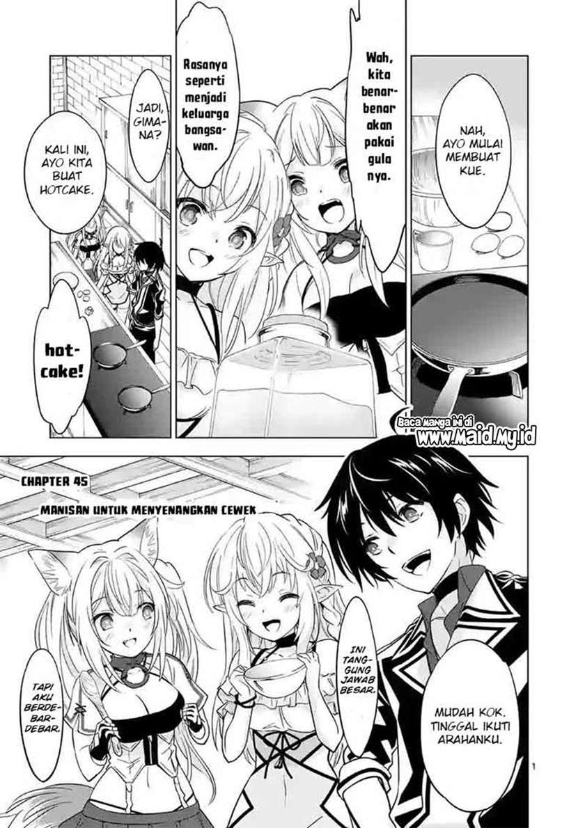 Shijou Saikyou Orc-san no Tanoshii Tanetsuke Harem Zukuri Chapter 45