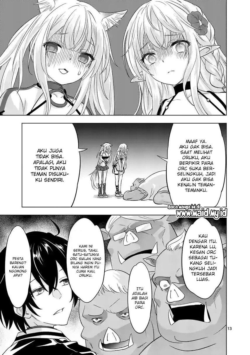 Shijou Saikyou Orc-san no Tanoshii Tanetsuke Harem Zukuri Chapter 91.5