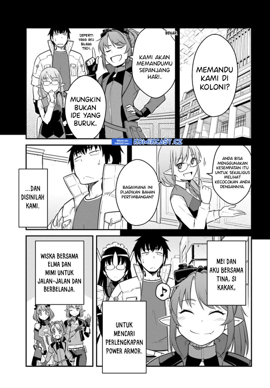 Mezametara Saikyou Soubi to Uchuusen-mochi Datta no de, Ikkodate Mezashite Youhei Toshite Jiyuu ni Ikitai Chapter 42.2