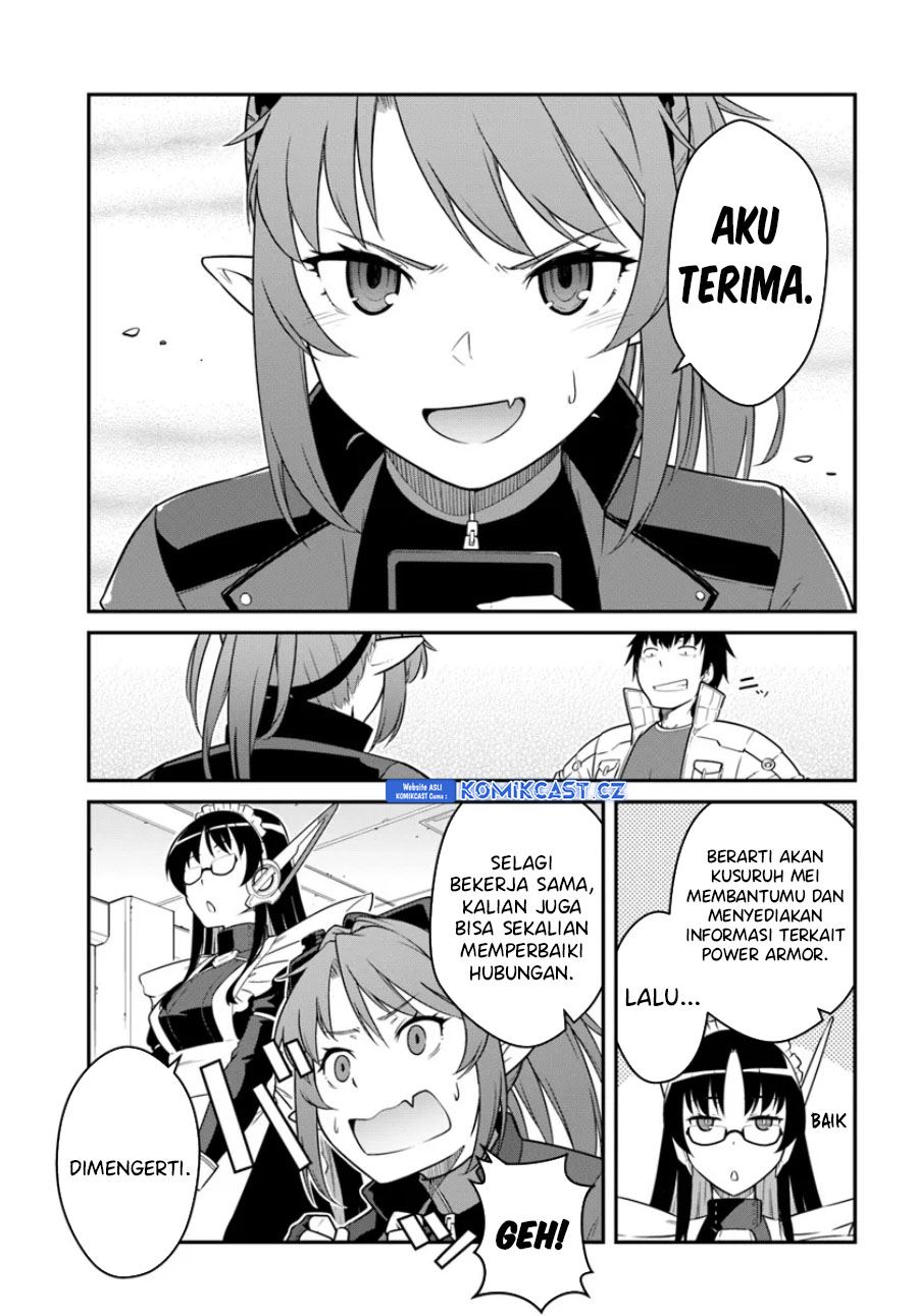 Mezametara Saikyou Soubi to Uchuusen-mochi Datta no de, Ikkodate Mezashite Youhei Toshite Jiyuu ni Ikitai Chapter 43.1