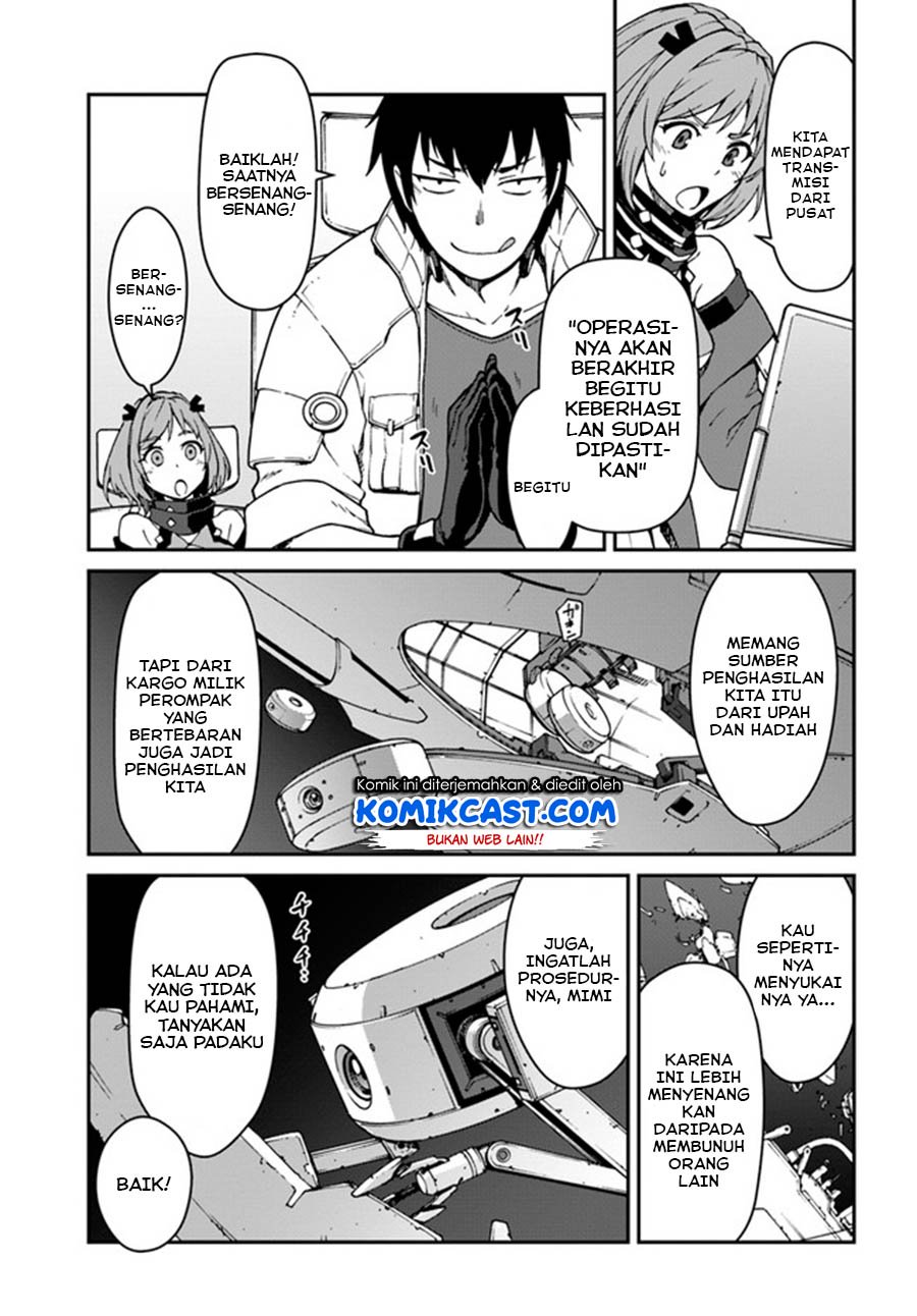 Mezametara Saikyou Soubi to Uchuusen-mochi Datta no de, Ikkodate Mezashite Youhei Toshite Jiyuu ni Ikitai Chapter 7.1