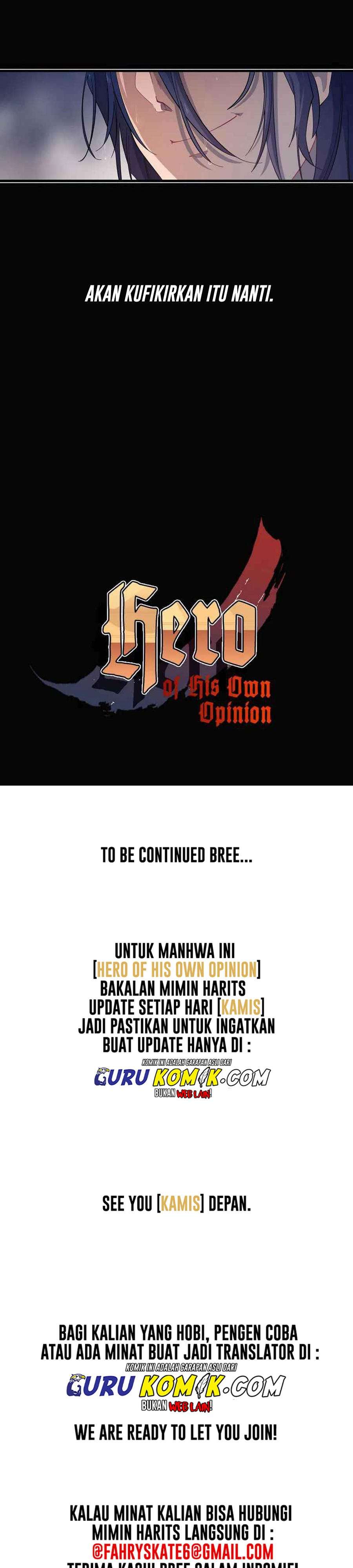 Hero of His Own Opinion Chapter 4