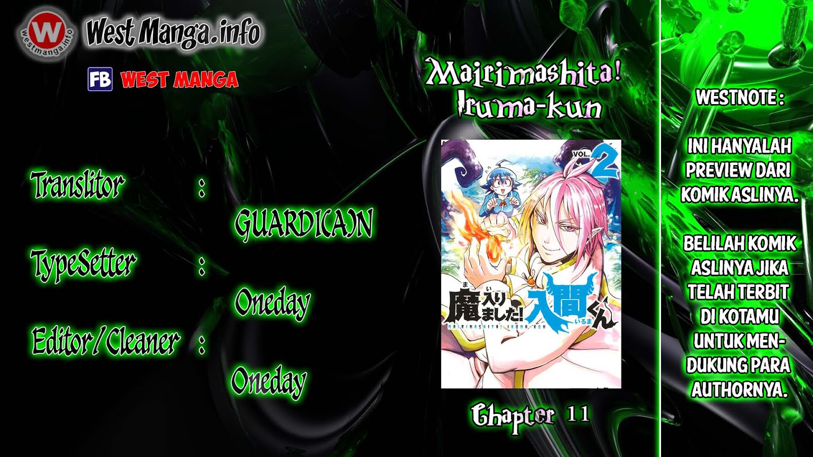 Mairimashita! Iruma-kun Chapter 11