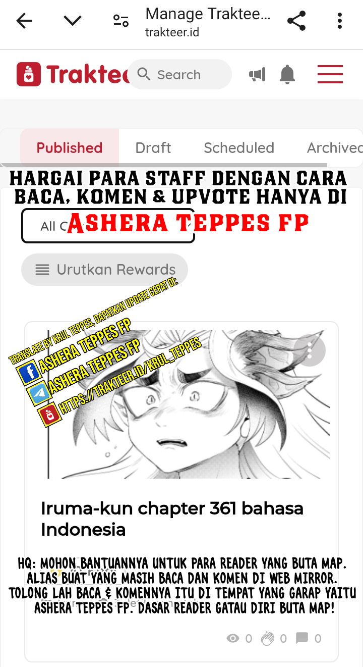 Mairimashita! Iruma-kun Chapter 358