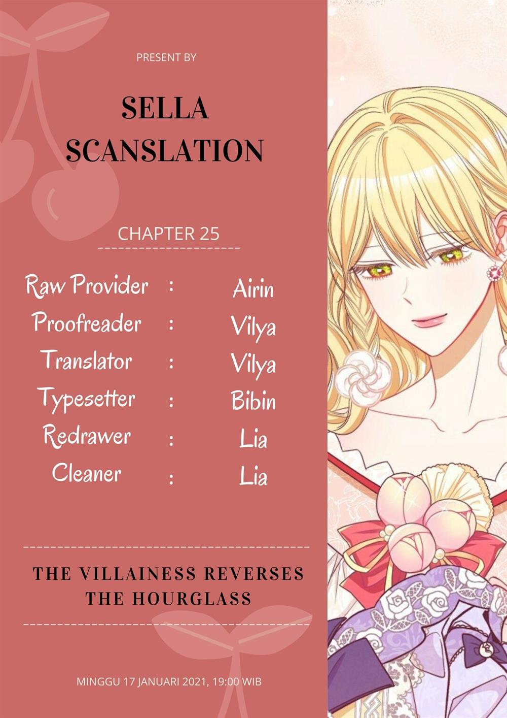 The Villainess Reverses the Hourglass Chapter 25