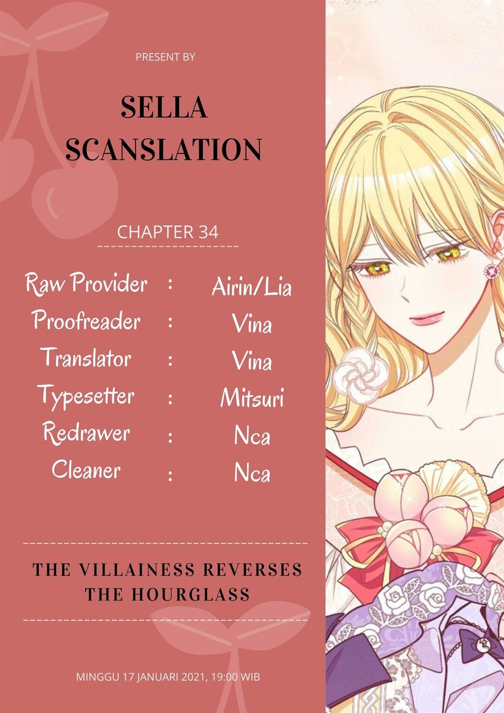 The Villainess Reverses the Hourglass Chapter 34